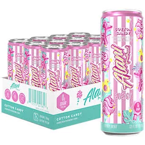 Energy Drink - Cotton Candy (12 Drinks, 12 Fl. Oz. Each)