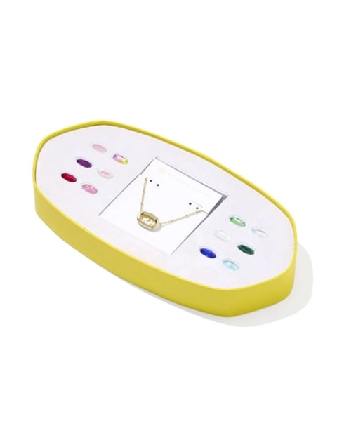 Kendra Scott 2025 12 Days of Joy Gold Color Bar  Elisa Locket Box | Mix