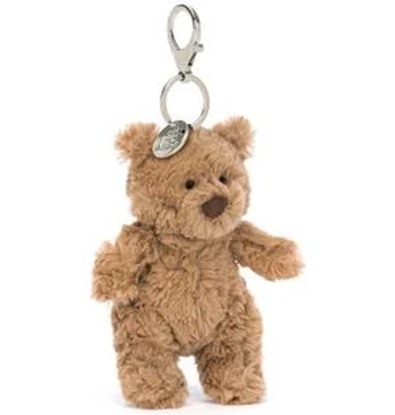 Jellycat Bartholomew Bear Bag Charm