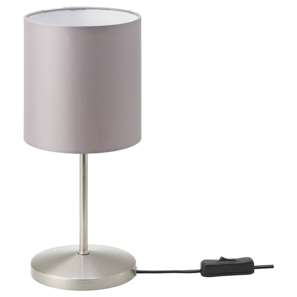 INGARED Tischleuchte - grau 30 cm
