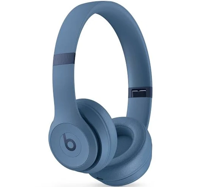 Apple Beats Solo4 Wireless Headphones - On-Ear Wireless Headphones - Slate Blue
