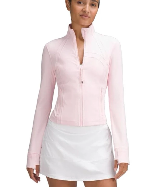 Lululemon Define Cropped Women Jacket - Strawberry Milkshake