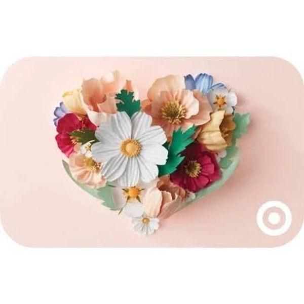 Target Love Bouquet GiftCard