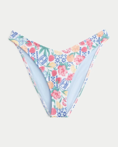 Rib Cheeky Bikini Bottom