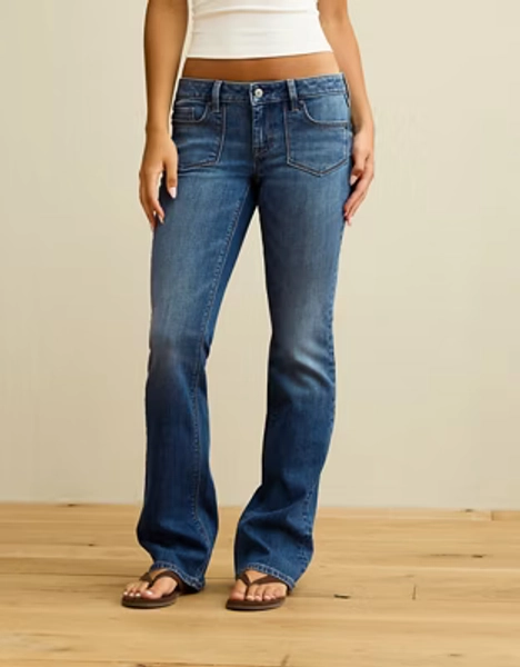 AE Super Low-Rise Kick Bootcut Jean