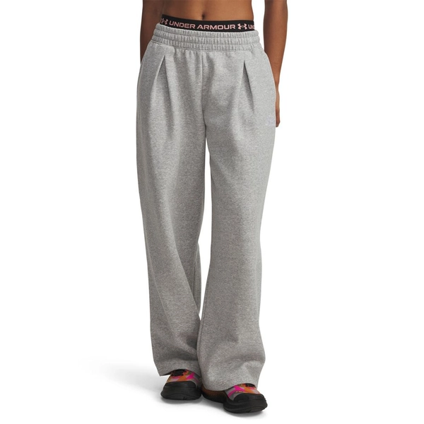 Under Armour Womens Rival Fleece Script Pants 