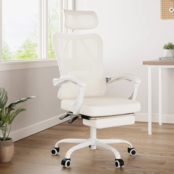 Mayeerty Ergonomic Mesh Office Chair with Headrest
