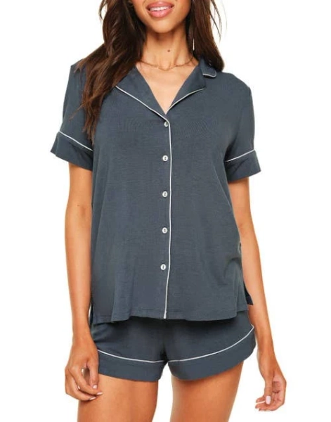 Adore Me Women's Jane Pajama Shirt & Shorts Set
