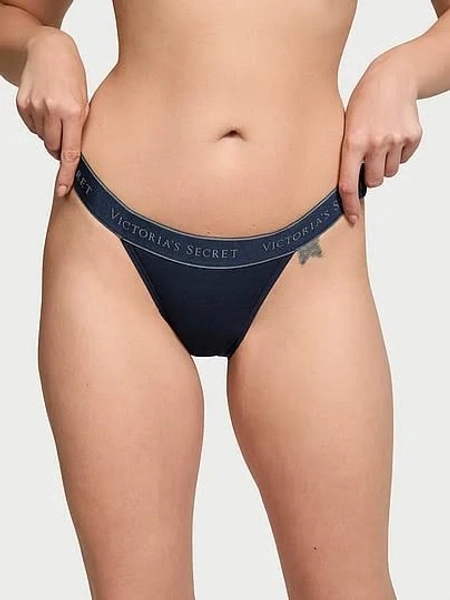 Victoria's Secret Women's Cotton Tanga Panties