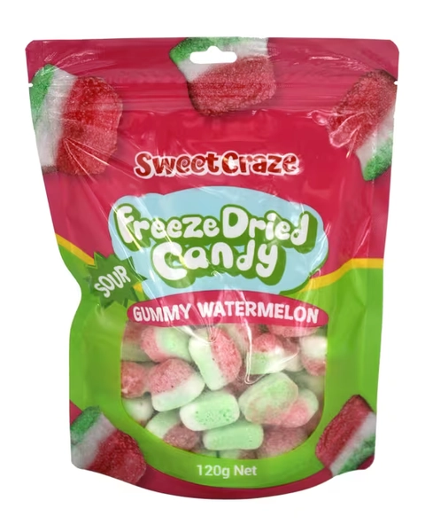 Sweet Craze Sour Watermelon Freeze Dried Candy 120g