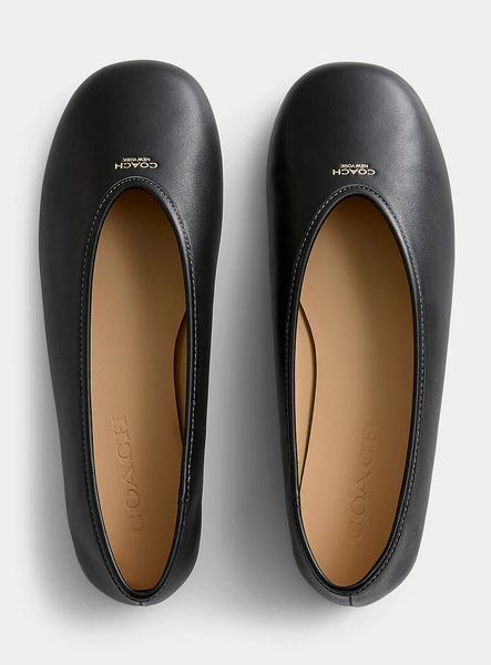 La ballerine cuir Houston Femme