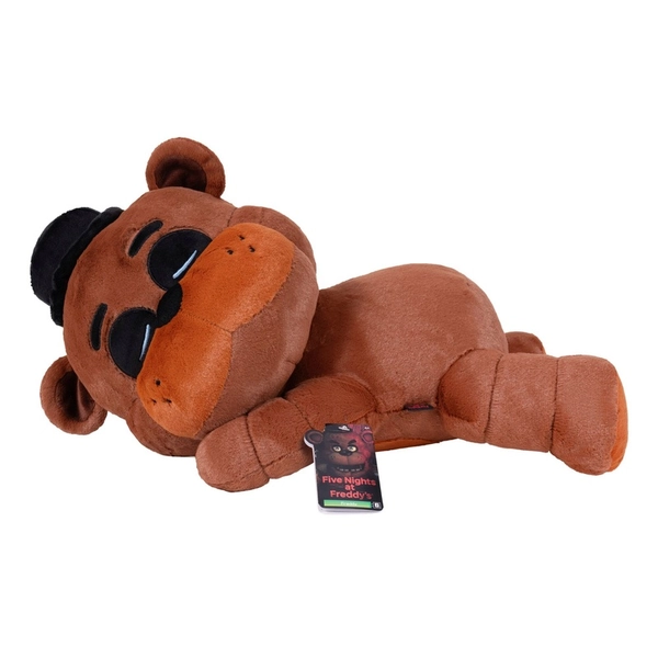 Five Nights at Freddy's Sleeping Freddy Plush Stuffie with Glow-in-the-Dark Eyes 20cm