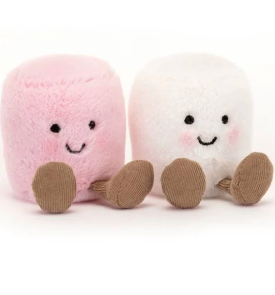 Jellycat Amuseable Pink & White Marshmallows