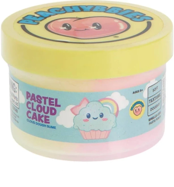 PeachyBbies Pastel Cloud Cake Slime