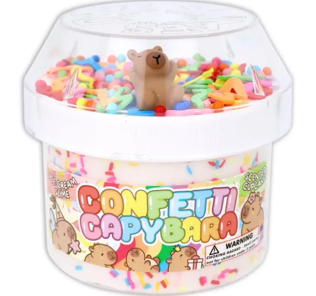 DOPESLIMES Slime Confetti Capybara Ice Cream