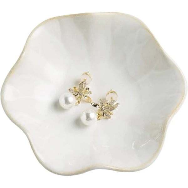 Ceramic Jewelry Dish Tray
