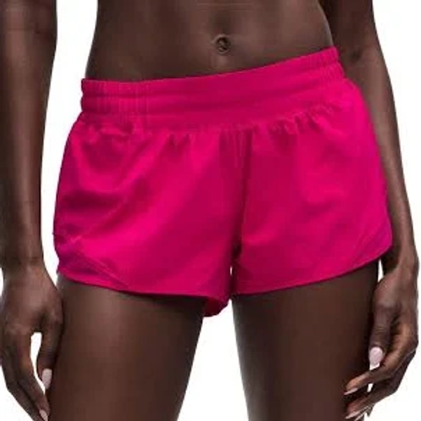 Lululemon Hotty Hot Lined 2.5" Women Running-Workout Shorts | Low-Rise, Zip-Pocket | Passionate