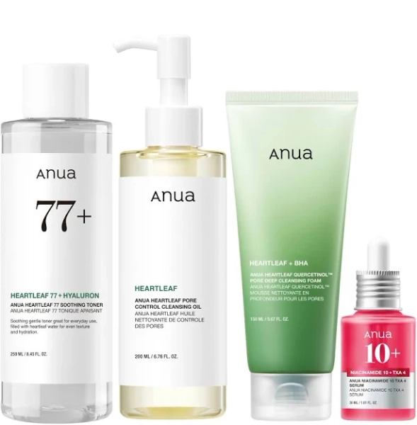 Anua Glass Skin Essential Bundle