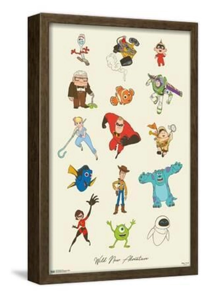 Disney Pixar - Group - Poster, 13x19