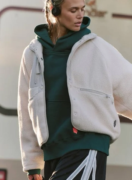 Free People FP Movement Hit The Slopes Fleece Jacket