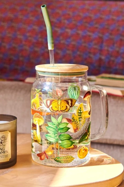 Woodland Mushroom Mason Jar