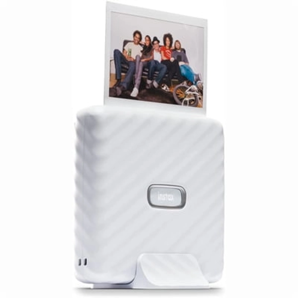 Fujifilm instax Link Wide Smartphone Printer, Ash White
