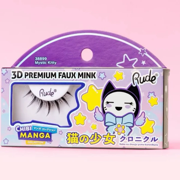 Rude Cosmetics Chibi Manga 3D Premium Faux Mink Lashes