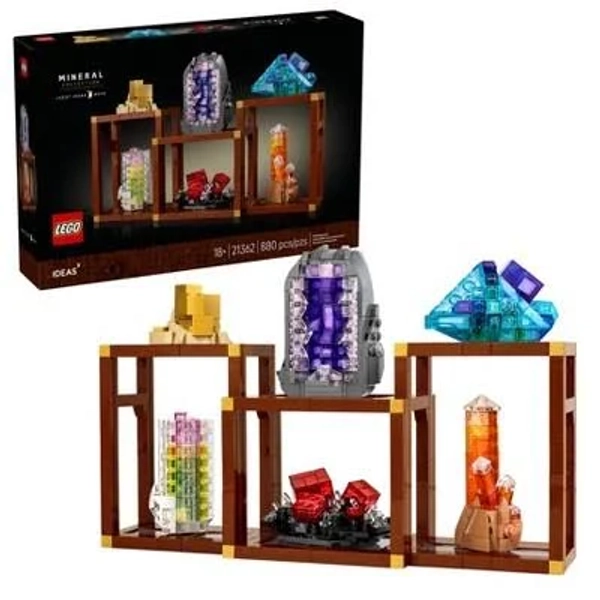 LEGO Ideas Mineral Collection Building Set