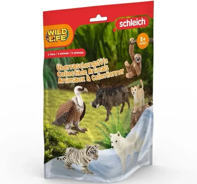 Schleich Wild Life 3 Piece Collectible Blind Bag