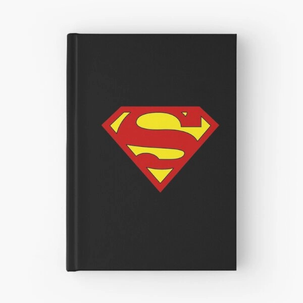 Superman Classic Red and Yellow S Shield Logo Journal