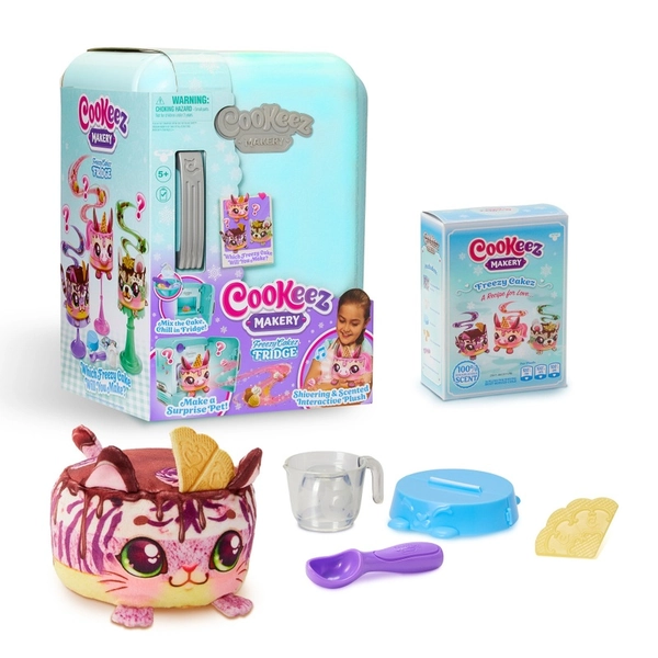 Cookeez Makery Fridge Freezy Cakez Plush Playset Assortment
