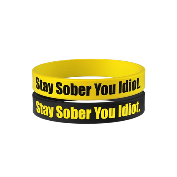 Stay Sober Wristbands – Official Merch by D'Aydrian Harding