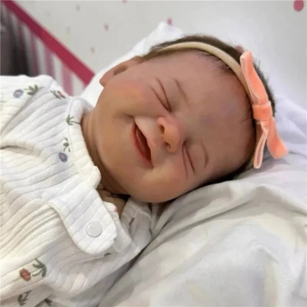 Reborn Baby Doll - White Vinyl, Coco Malu