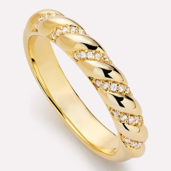 Ana Luisa Jewelry Presley Band Ring