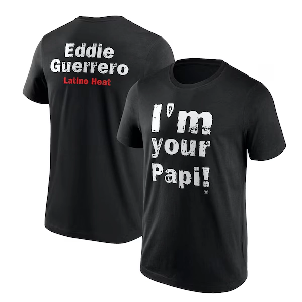 WWE Eddie Guerrero I''m Your Papi! Retro T-Shirt - Mens