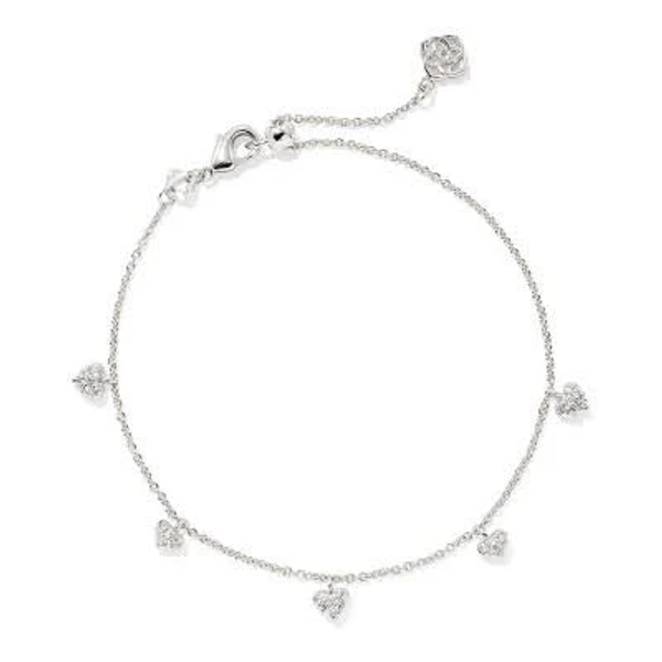 Kendra Scott Anna Pave Delicate Chain Bracelet