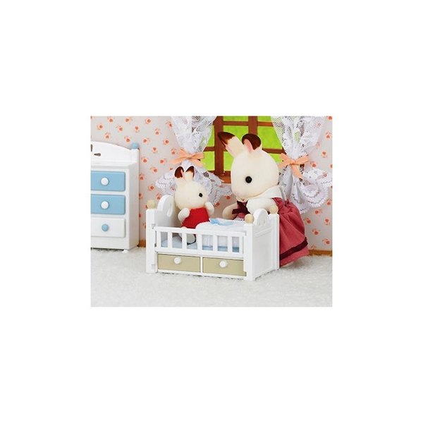 Chocolate Rabbit Baby Set (Baby Bed)