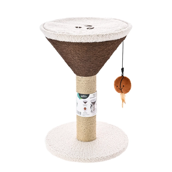 Max & Marlow Espresso Martini Cat Scratcher, 19.5" H