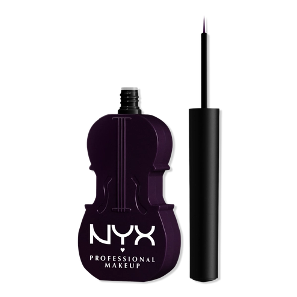 Limited Edition Wednesday Cello Vivid Matte Liquid Eyeliner - Purple