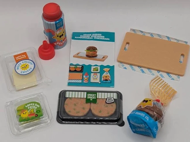 Miniverse Make It Mini Food Diner Series 3, Wave 2 - VEGGIE BURGER