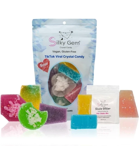 Tik Tok Crystal Candy Sour Bites Kit