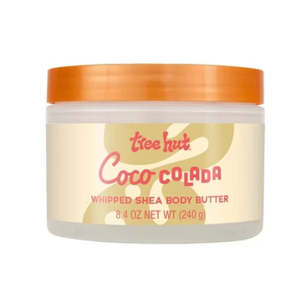 Tree Hut Coco Colada Whipped Shea Body Butter Shea, Coconut & Pineapple - 8.4oz: Paraben-Free, Sulfate-Free, Alcohol-Free, Moisturizing