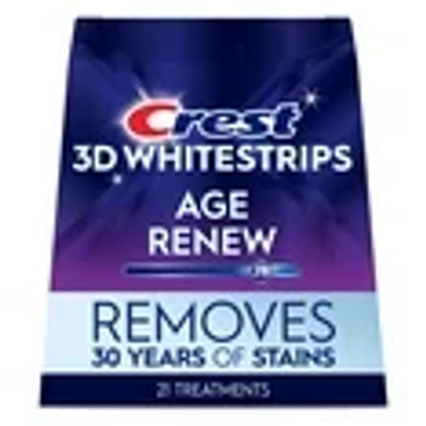 Crest 3D Whitestrips Supreme Bright At-home Teeth Whitening Kit, 28 Levels Whiter, 21 Treatments