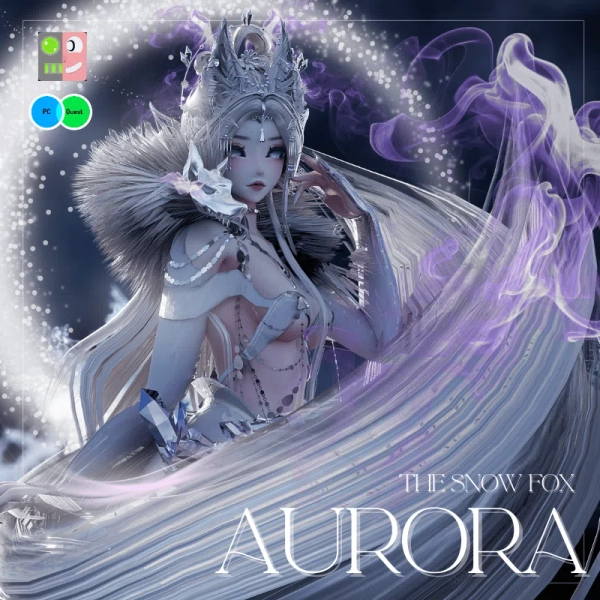 Aurora - The Snow Fox by AurL on Jinxxy