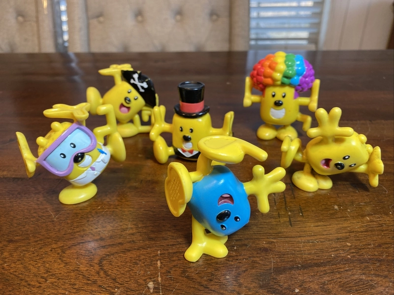 2007 Wow Wow Wubbzy Kooky Kollectibles Figures Lot of 6! Retired RARE Mattel HTF