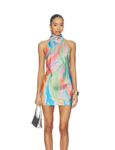 Show Me Your Mumu Lisa Canvas Mini Dress