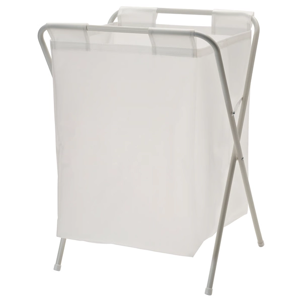 JÄLL laundry bag with stand, white, 13 gallon  - IKEA