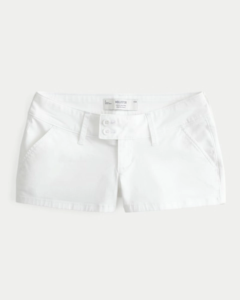 Twill Shortie Short
