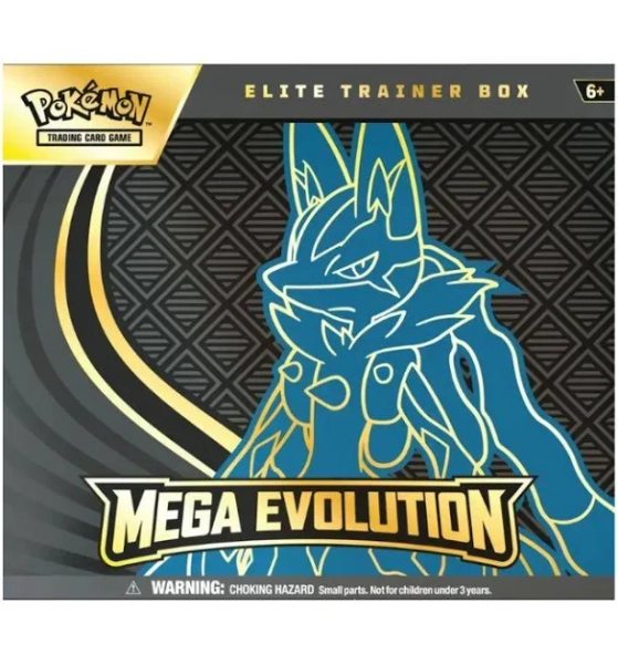 Pokemon Trading Card Game Mega Evolution Elite Trainer Box