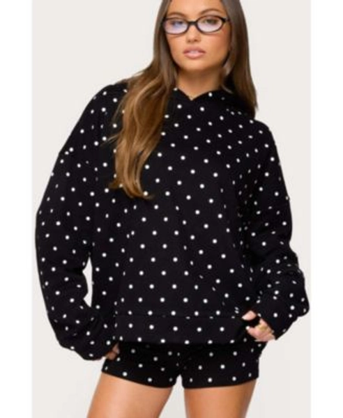 Women's Chelsie Polka Dot Hoodie